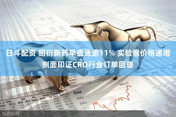 日斗配资 昭衍新药早盘涨逾11% 实验猴价格递增侧面印证CRO行业订单回暖